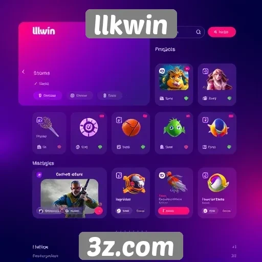 Navegação intuitiva destaca a usabilidade do llkwin